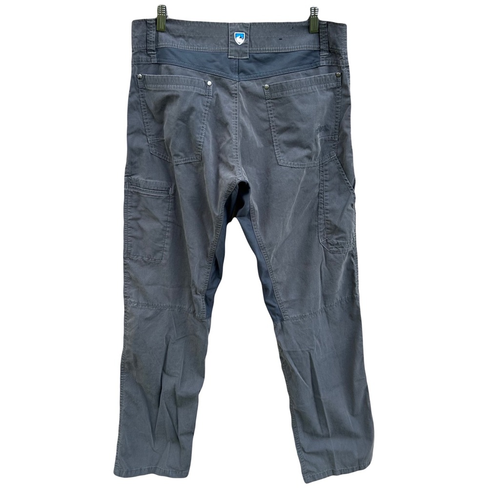 Kuhl Men's Radikl Pants Charcoal Grey Size 32x32 Straight Fit Hiking Outdoor